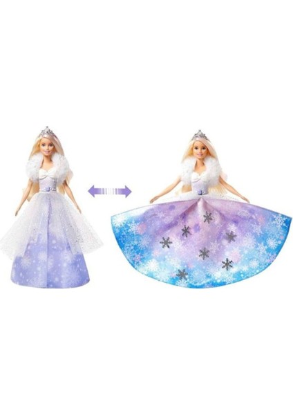 Luxury GKH26 Dreamtopia Karlar Prensesi Bebek /dreamtopia Hayaller Ülkesi 1 Adet