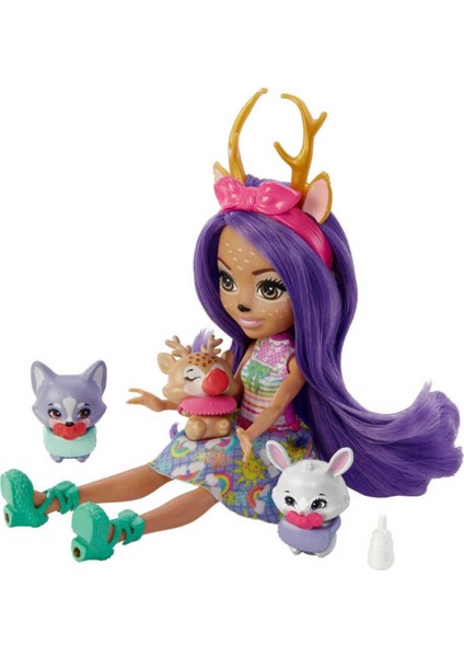 Luxury Enchantimals Bestie Reveal Yakın Arkadaş Bebekler HLK83 1 Adet modelleri