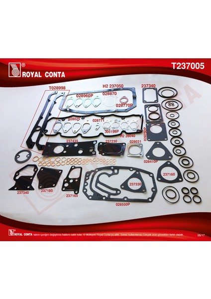 Motor Takim Conta Skc Siz Ducato 2.5 D 94-02 Gnzrz