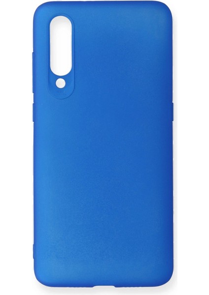 Xiaomi Mi 9 Kılıf First Silikon - Mavi Ferrg