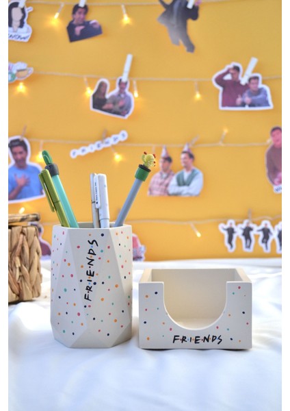 Luxury Ikili Friends Ofis Seti | Masaüstü Organizer 1 Adet fiyatları