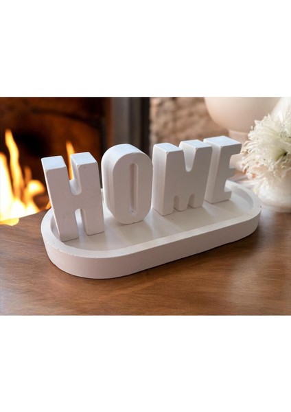Luxury Stantlı Home Yazılı Biblo 1 Adet fiyatları