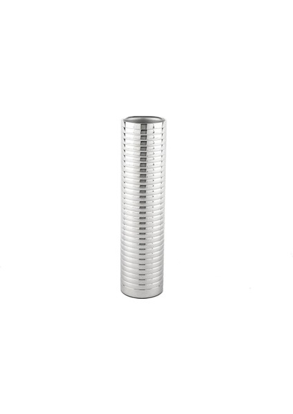 Luxury Gümüş Mumluk 5X20CM 1 Adet