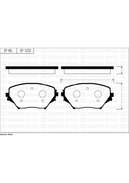 Ön Balata Rav 4 Ii 1.8 VVTI-2.0VVTI-2.0 D-4d 4WD 00 GDB3251 Gnzrz