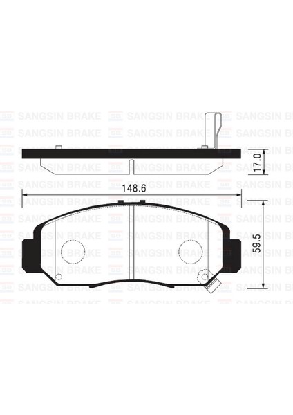 Ön Balata Honda Civic Sedan 07-11 -Frv 07 GDB3268-GDB3240 Gnzrz