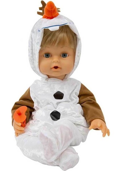 Luxury Disney Frozen 2 Cicciobello Olaf Kıyafetiyle Oyuncak Bebek 1 Adet
