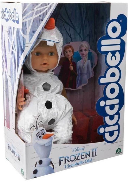 Luxury Disney Frozen 2 Cicciobello Olaf Kıyafetiyle Oyuncak Bebek 1 Adet