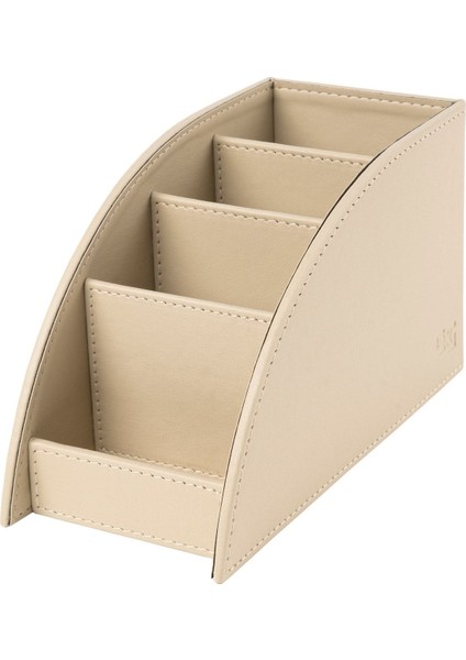 Luxury Kalemlik ve Kumandalık Suni Deri Masaüstü Organizer 4 Gözlü 21,5X10X12,5 cm 1 Adet fiyatları