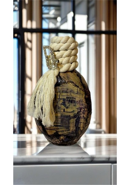Luxury Ancient England Handmade Şişe Şamdan 1 Adet