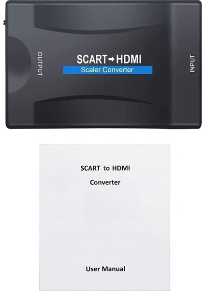 Scart'tan Hdmı'ya Uyumlu Dönüştürücü, A (Yurt Dışından)