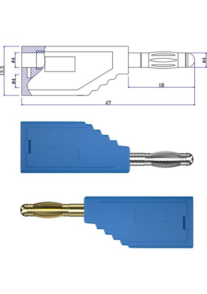 10 Adet/takım Konnektör Fişi J.10054 4mm Yığılabilir Fiş Muz Fişi Kırmızı (Yurt Dışından) fırsatları