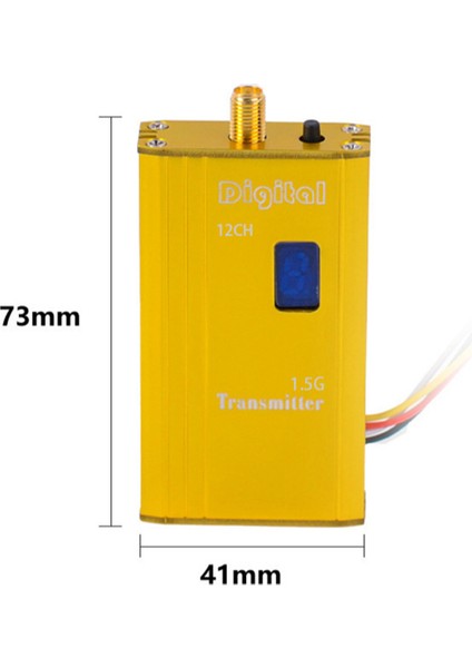 1.5g 1.5W Fpv Vtx 12CH 1500MW Ses Video Vericisi Fpv Için (Yurt Dışından) indirimleri