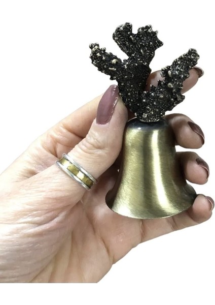Luxury 3D Mercanlı Çan Mum Söndürücü-Eskitme (Antik) 1 Adet