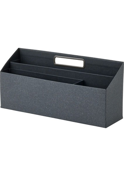 Luxury Masaüstü Organizer 34X16 cm Ikea Kalemlik Bölmeli Organizer Gri Düzenleyici Sert Karton 1 Adet