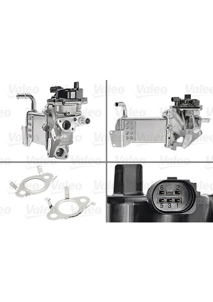 Egr Soğutucusu Valfi Vw Amarok 10 Golf Vi 09-13 2.0 Tdi Gnzrz