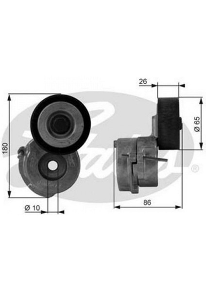 Alternatör Gergi Rulmani Fiat Albea Doblo Linea 1.3 Jtd Gnzrz