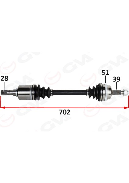 Ön Aks Sol Renault Master Ii Fd 2.5 Dci Absli 51 Dis 28X39 06-10 Gnzrz