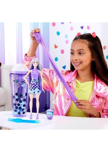Pop Reveal Barbie Boba Serisi - Taro Milk | HTJ19 1 Adet fiyatları