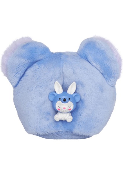 Luxury Cutie Reveal Kostüm Temalı Bebek ve 10 Sürpriz Aksesuar, Koala Kostümlü Tavşancık 1 Adet