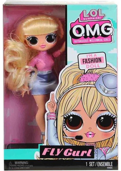 Luxury L.o.l. Surprise Omg Bebeği Fly Gurl ILL987697 1 Adet