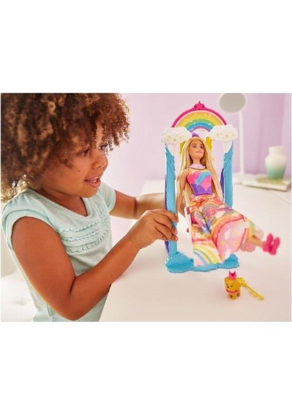 Luxury Dreamtopia Bebek Gökkuşağı Prensesi ve Salıncağı FJD06 1 Adet