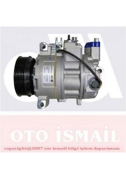 Klima Kompresörü A4 1.6-1.8-2.0-1.9tdi-2.7tdi-3.0tdi(00-09)-A6 2.0tdi-2.7tdi-3.0tdi(04-11) Gnzrz