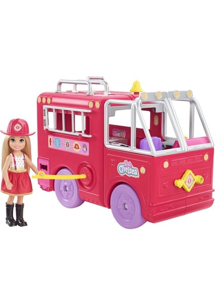 Luxury Chelsea Itfaiye Aracı Oyun Seti, Chelsea (15 Cm), Itfaiye Aracı, 15TEN Fazla Aksesuar, Çıkart 1 Adet fırsatları