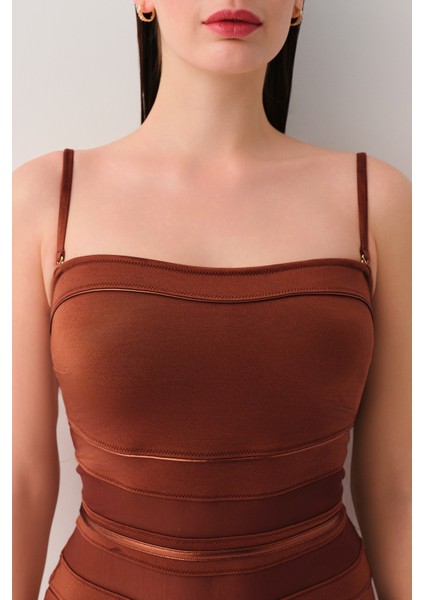 Terra Korseli Toparlayıcı Biyeli Straplez Mayo modelleri