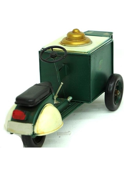 Dekoratif Metal Dondurma Arabası Biblo Ev Ofis Hediyelik indirimleri