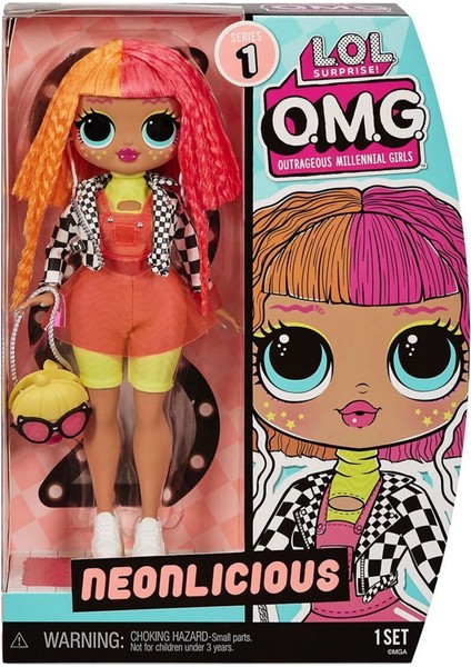 Luxury L.o.l. Surprise Omg Hos S1-Neonlicious 580546 1 Adet
