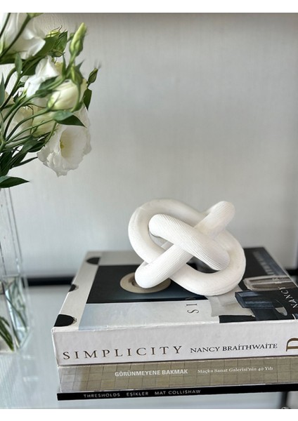 Luxury Ahşap Zincir, Ahşap Dekoratif Zincir, Ahşap Beyaz Rengi WR003-WH 1 Adet fırsatları