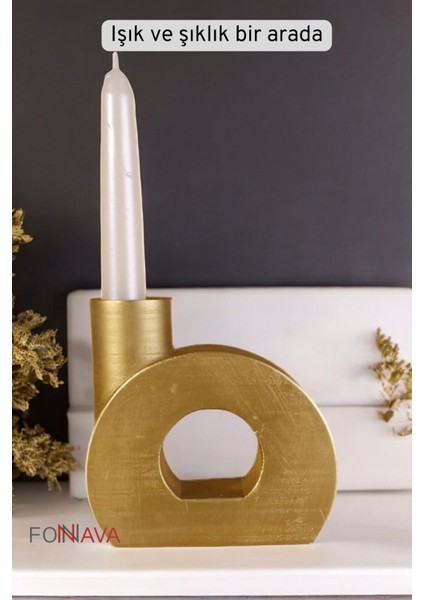 Luxury Şamdan Mumluk Dekoratif Mumluk Tealight Mumluk Altın Eskitme Renk Model 9 1 Adet