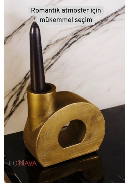 Luxury Şamdan Mumluk Dekoratif Mumluk Tealight Mumluk Altın Eskitme Renk Model 9 1 Adet