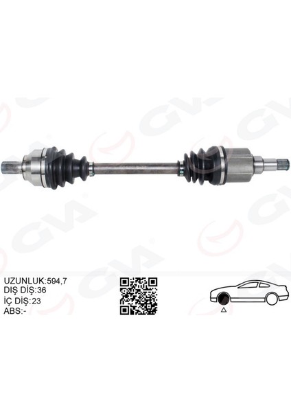 Ön Aks Komple Sol Focus Ii 1.6- 1.8 Ti 04 11 C Max 1.6 1.8 Ti 05 11 Benzinli Volvo S40 Ii 1.6 05 12 V50 1.6 05 12 Gnzrz
