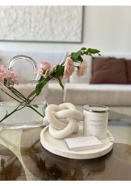 Luxury Ahşap Zincir, Ahşap Dekoratif Zincir, Ahşap Beyaz Rengi WR003-WH 1 Adet indirimleri