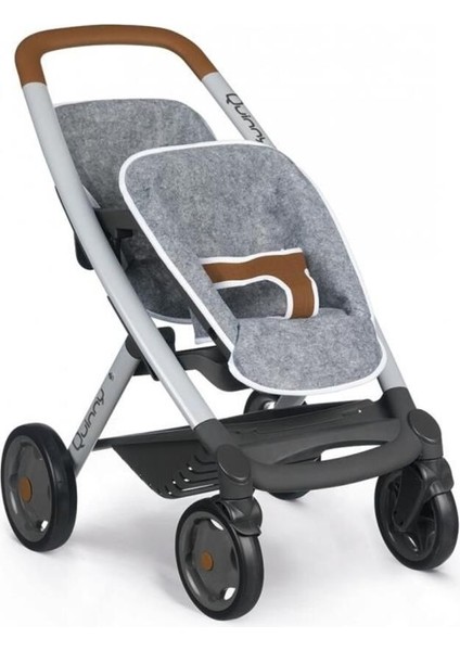 Luxury Maxi-Cosi&quinny Oyuncak Ikiz Bebek Arabası - Gri 253204 1 Adet