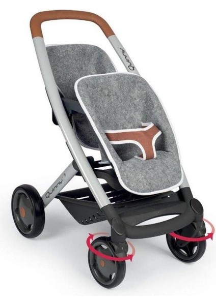 Luxury Maxi-Cosi&quinny Oyuncak Ikiz Bebek Arabası - Gri 253204 1 Adet fiyatları