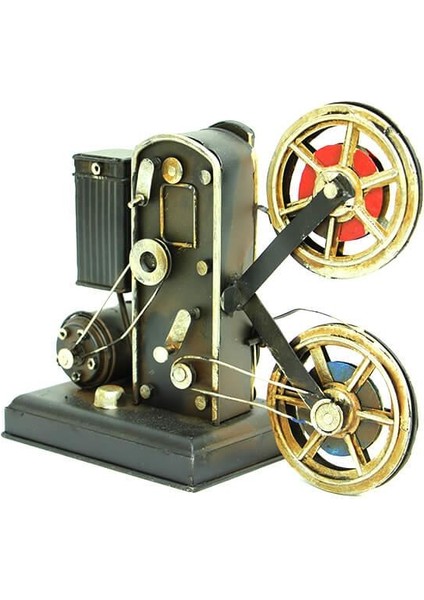 Dekoratif Metal Projektör Obje Biblo Vintage Hediyelik modelleri