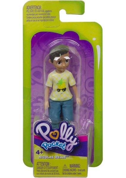Luxury Erkek Nicholas Wheels Erkek Polly Pocket Bebek Pollypocket Nicolas Wells Male Child Doll Erkek Çocuk 1 Adet