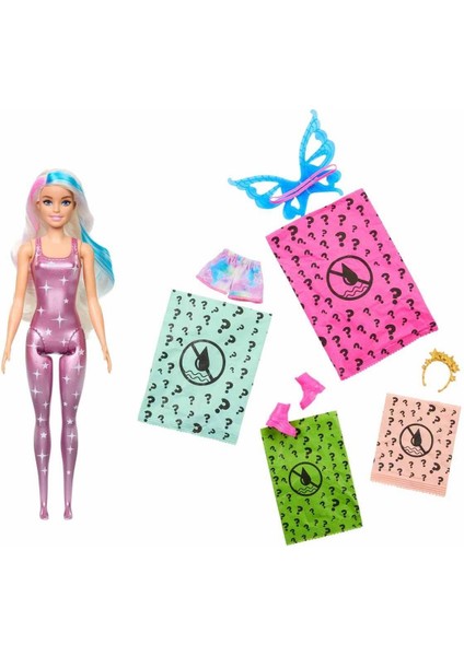 Luxury Color Reveal Renk Değiştiren Barbie Galaksi Serisi Sürpriz HJX61 1 Adet