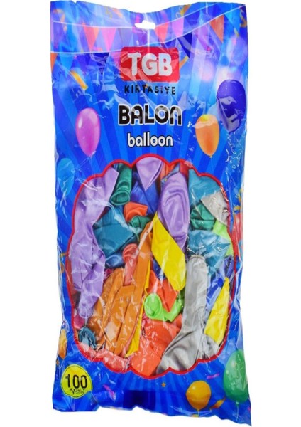 Luxury Balon Metalik Karma Tgb 5049A 1 Adet