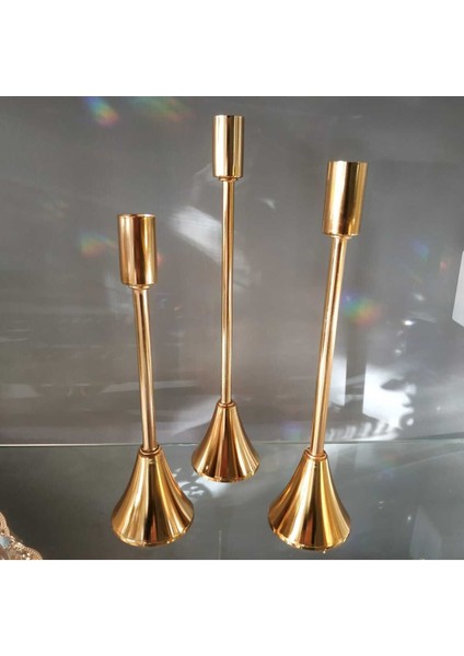 Luxury 3 Lü Metal Mumluk 1 Adet