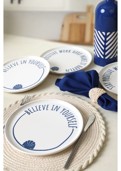 Ocean Muse Nordıc Pasta Tabağı 22 cm 4 Adet 22950-55 modelleri