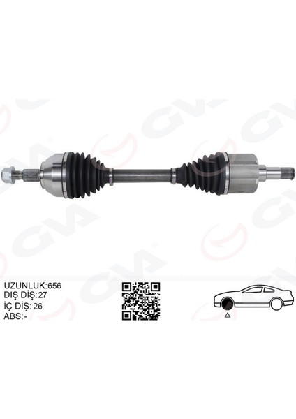 On Aks Komple Sol Kuga I 08 13 2.0 Tdci Gnzrz