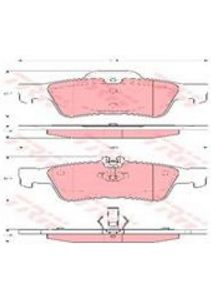 Arka Balata C218 Cls 300-350-CDI W211 E200-E240-E320-E350-E500 02-08 W212 08 W220 W221 X218 12 Gnzrz