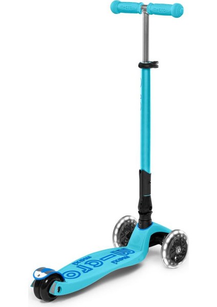 Maxı Mıcro Deluxe Foldable Brıght Blue (Led) Çocuk Mavi Scooter MCR.MMD092