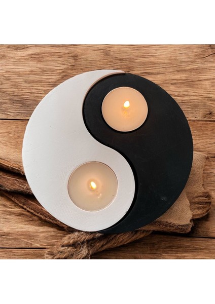 Luxury Yin Yang Mumluk 1 Adet