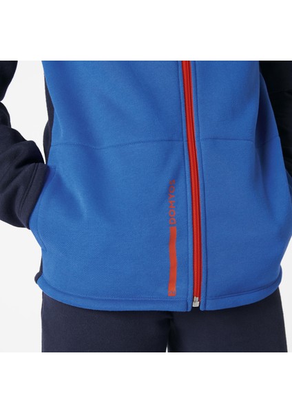 Domyos Çocuk Lacivert Mavi Eşofman Takımı - Warmy Zip