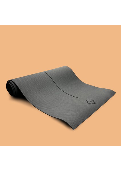 Kimjaly Yoga Matı Gri 180 Cm X 59 Cm X 5 Mm