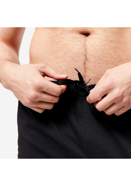 Domyos Erkek Siyah Regular Eşofman Altı Essential - Fitness fırsatları